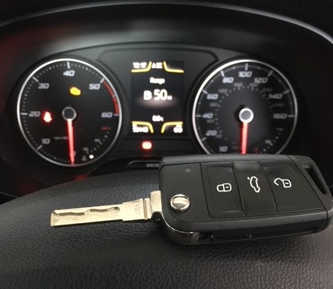 spare VW Polo key