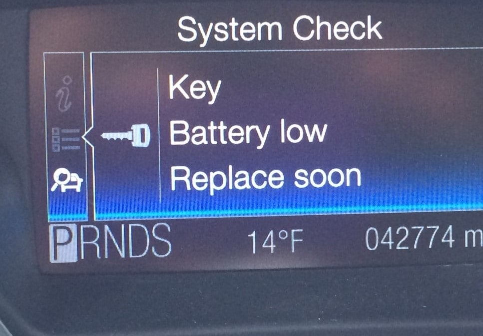 car key battery change
