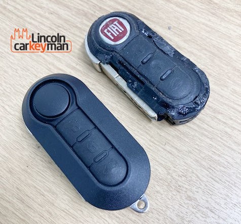 Fiat 500 spare key