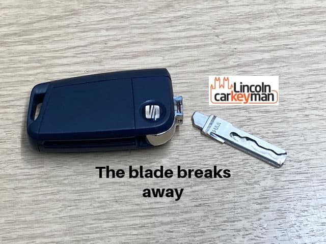 Broken Seat Car Key